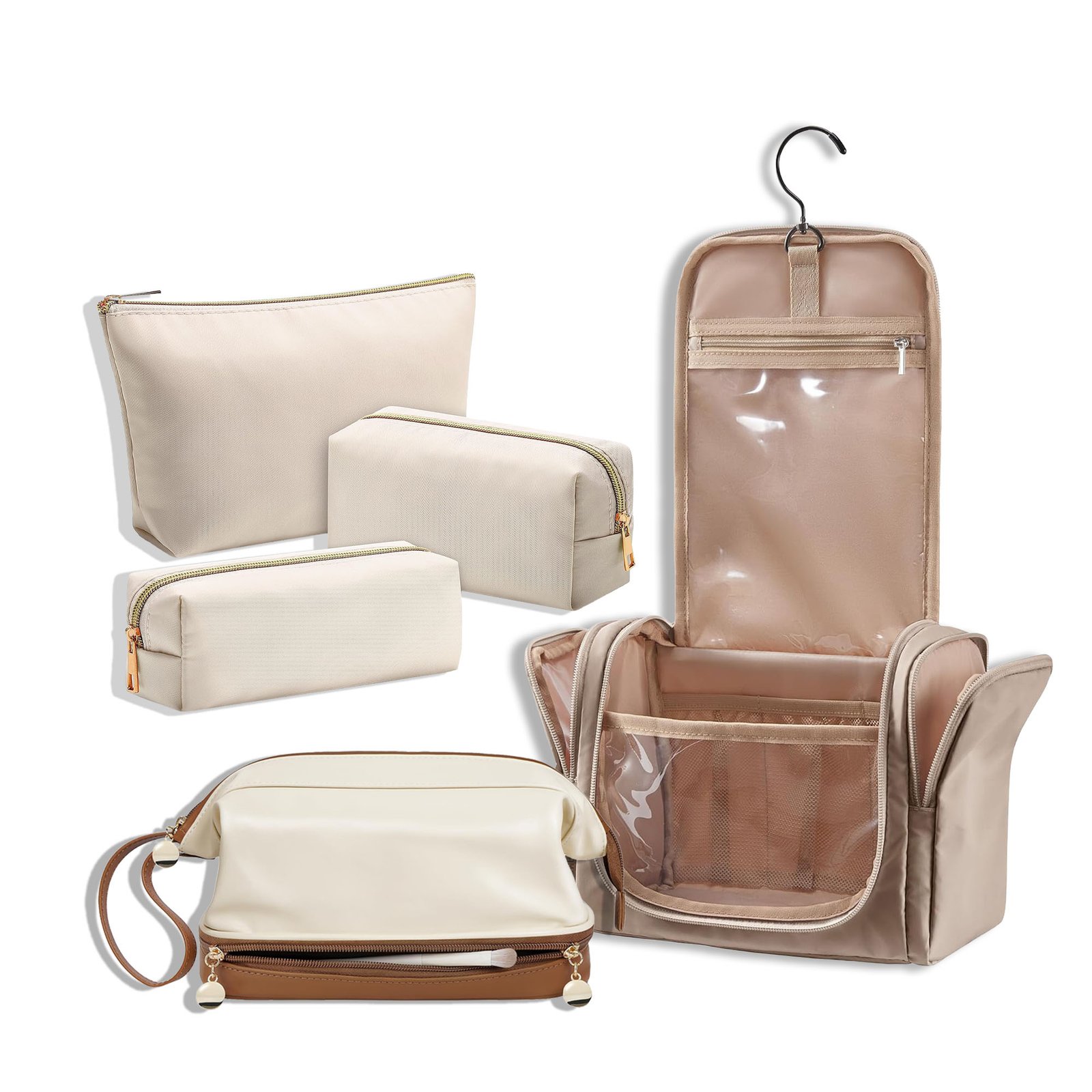 Custom cosmetic and toiletry bags