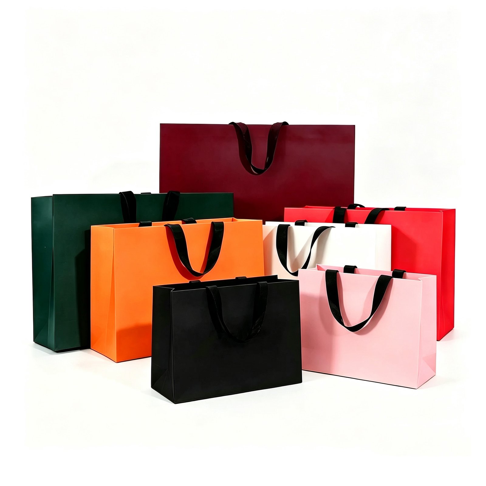Custom packaging paper bags and gift boxes
