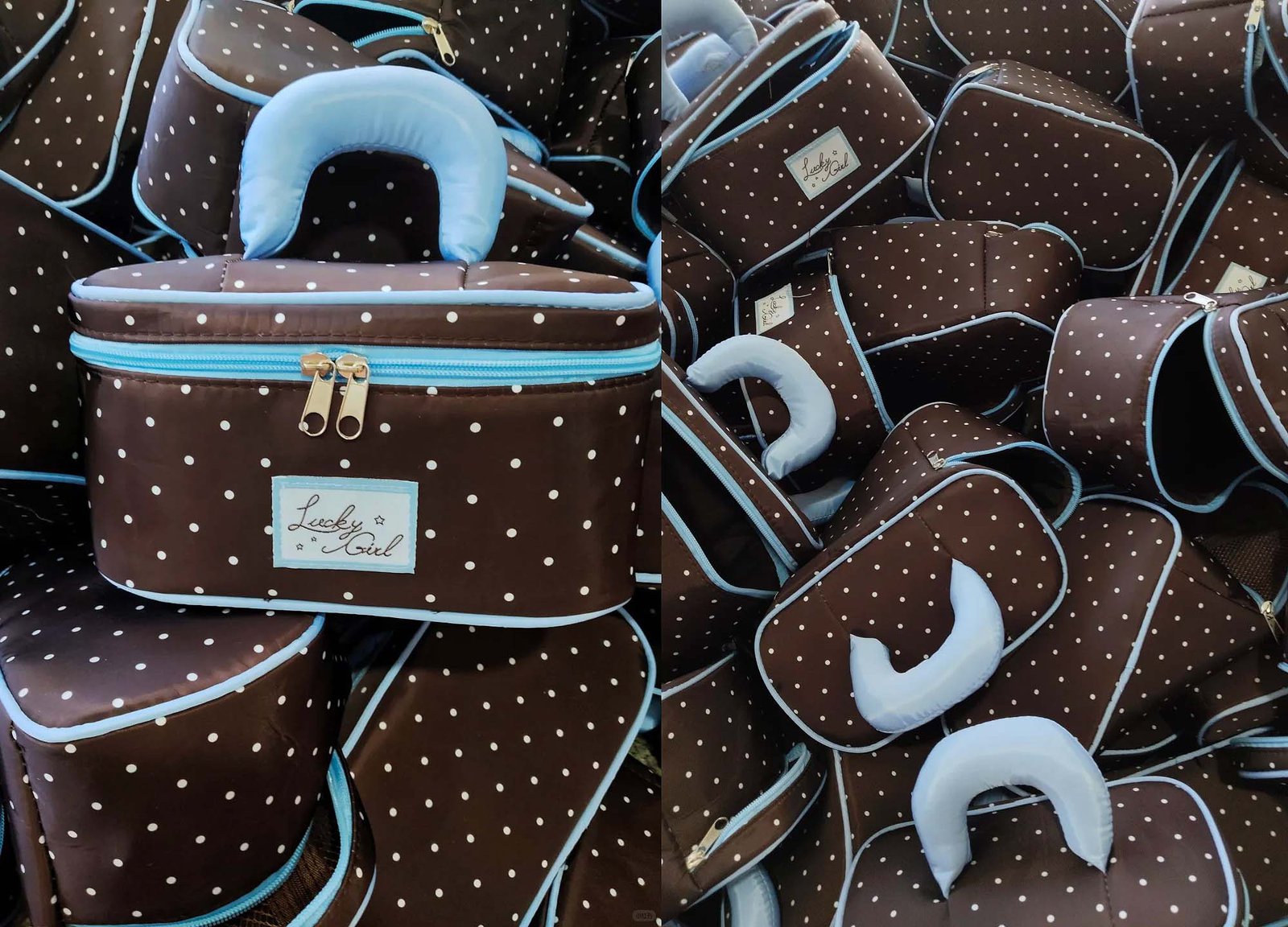 Custom Logo Cosmetic Bag