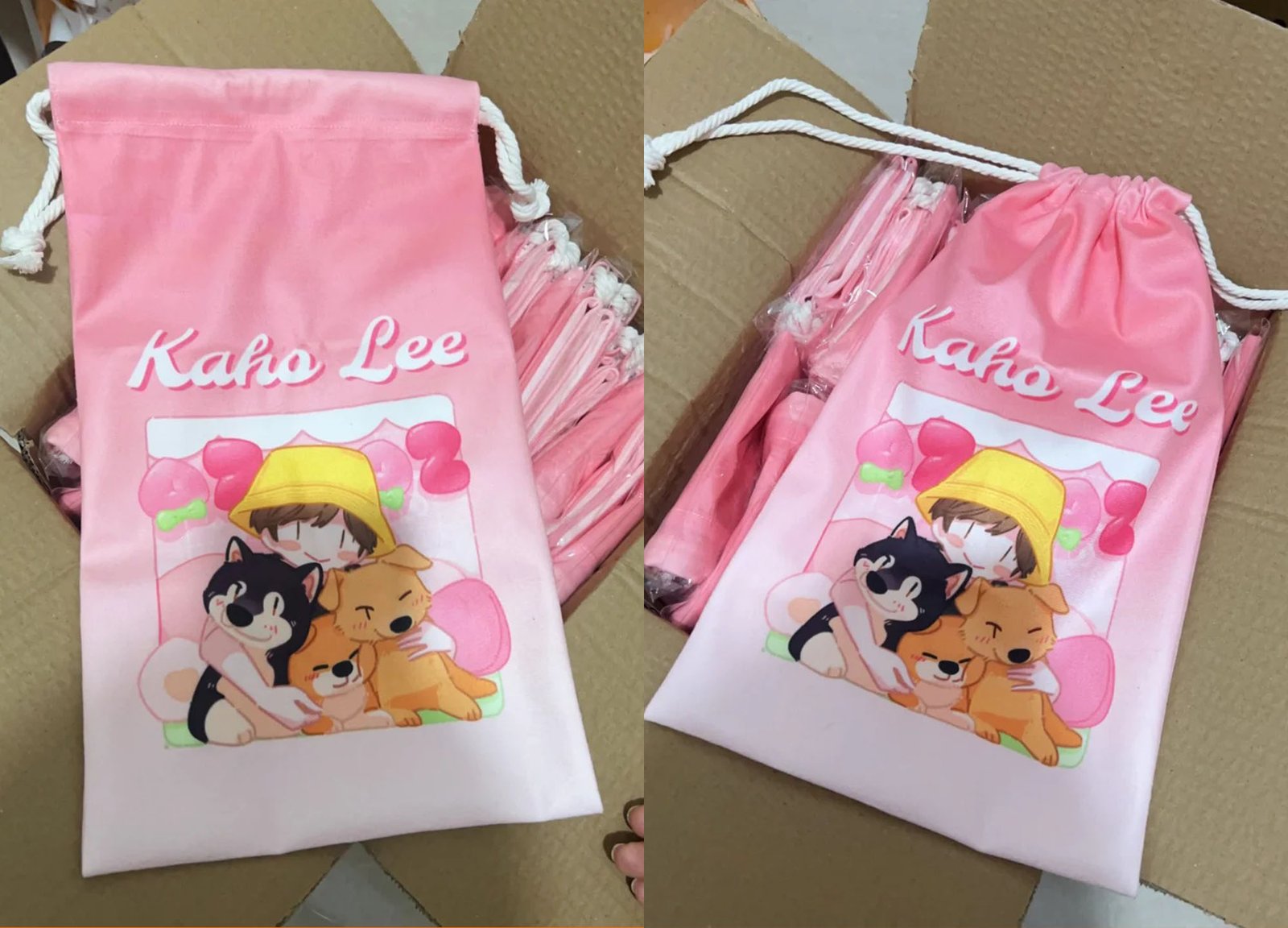 Small-Batch Custom Drawstring Bags
