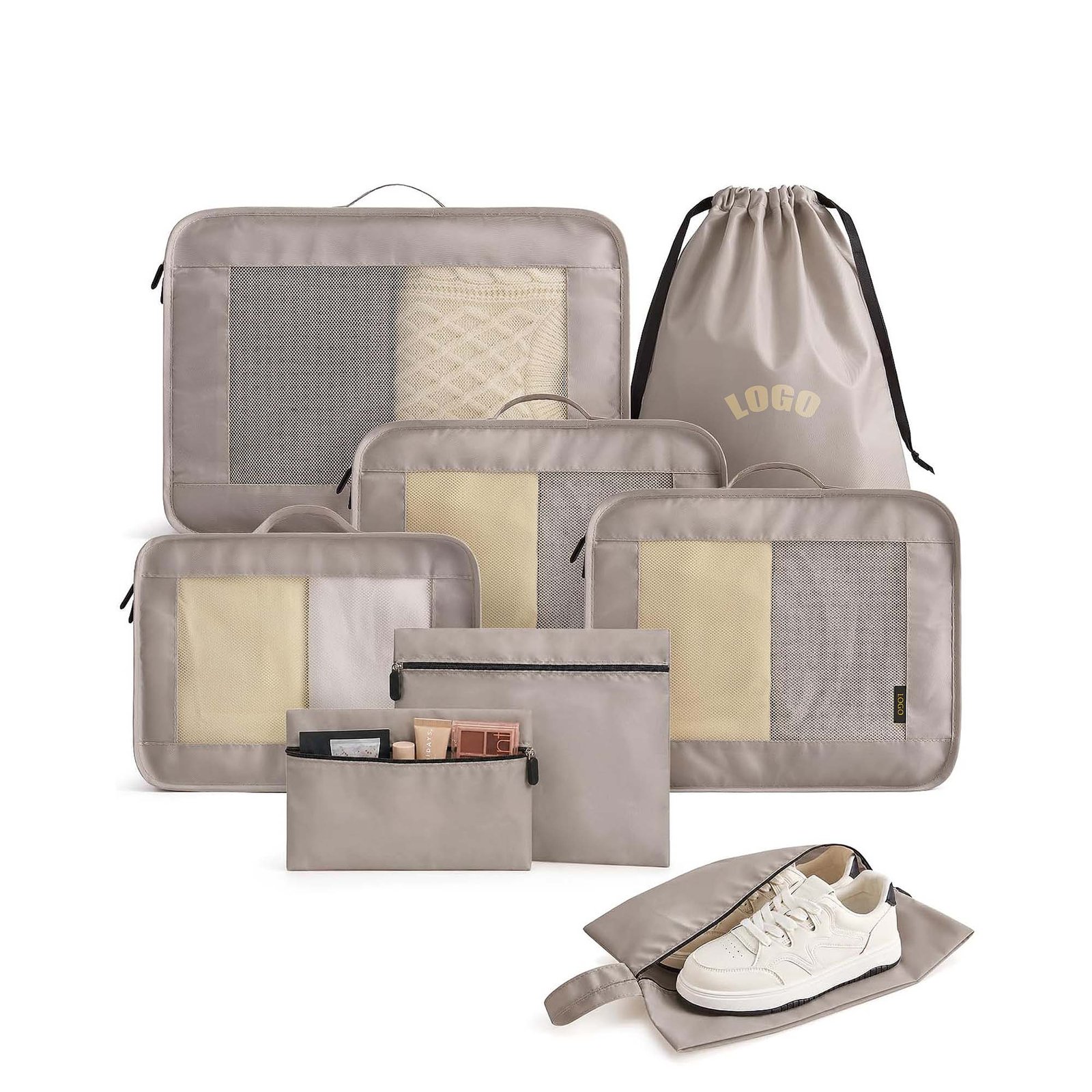 Travel organizers and storage bags