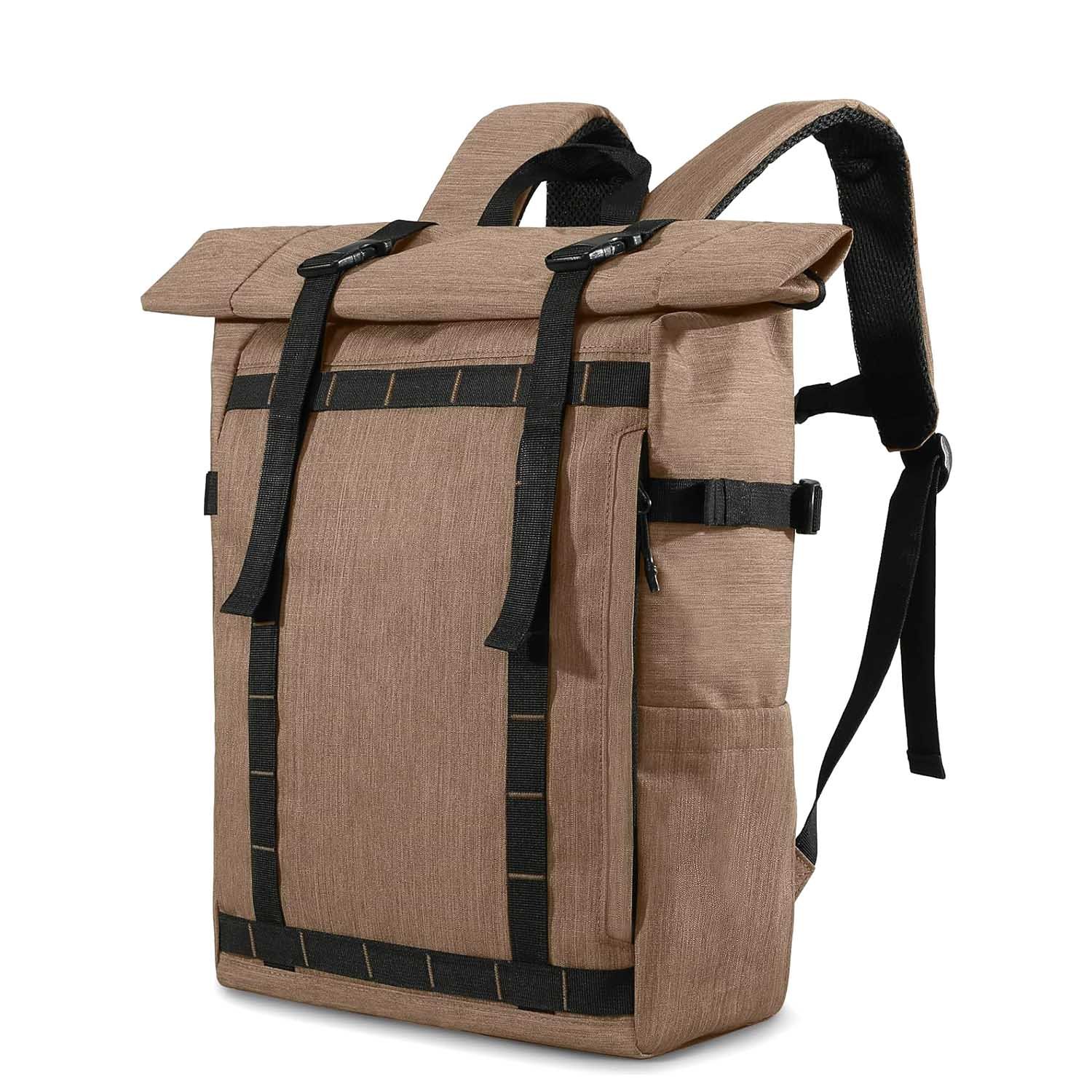 Coraggiobag - Backpacks - Laptop Backpacks - Roll-Top Backpacks