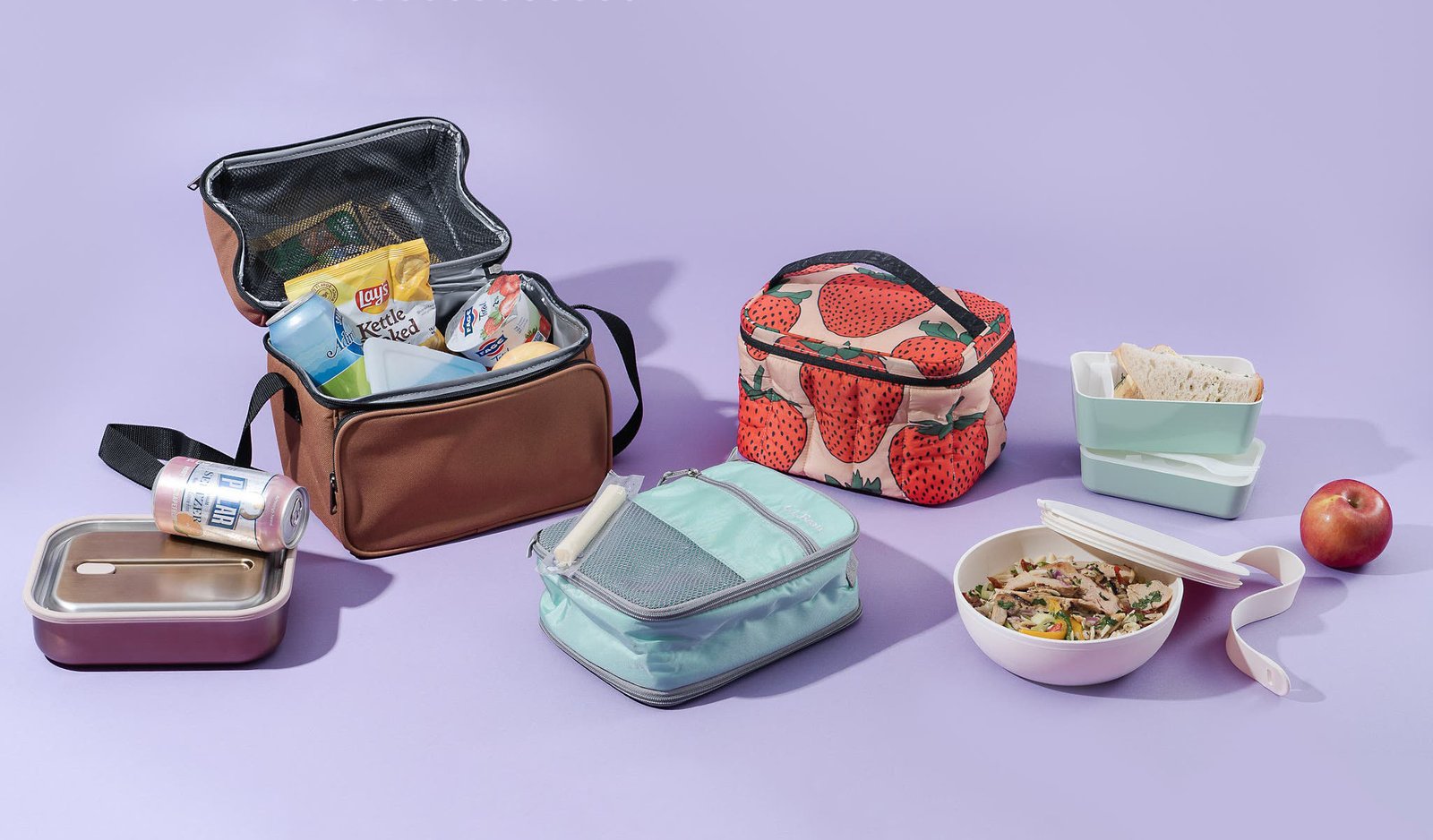 lunch bag size and capacity