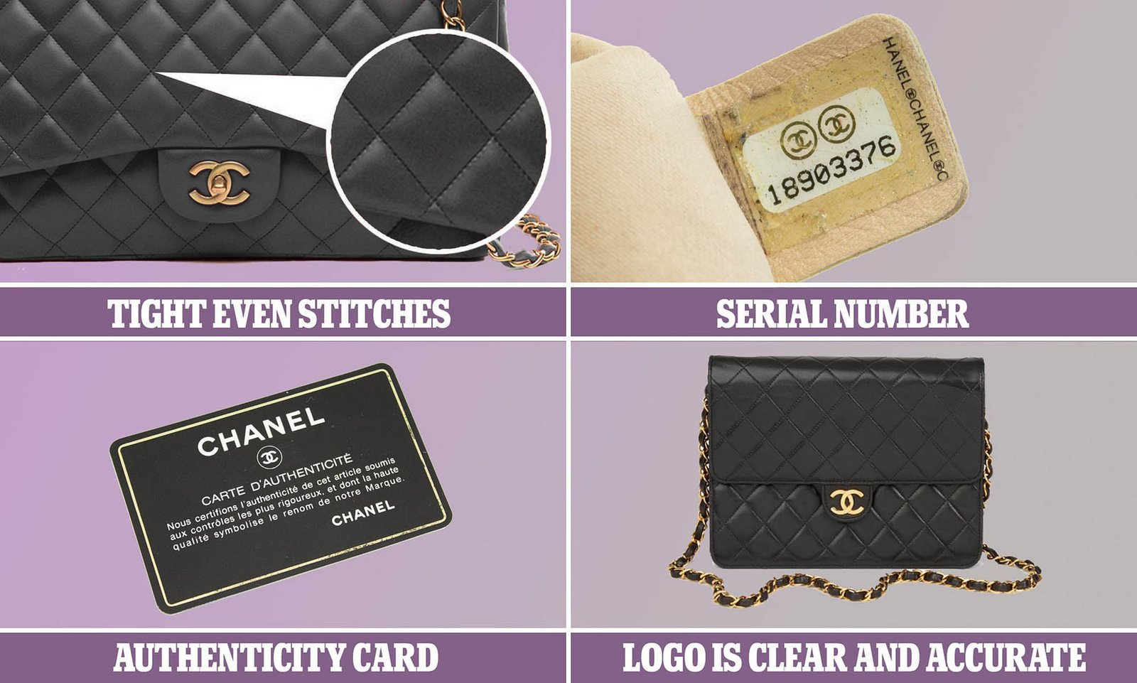 Bag serial number check