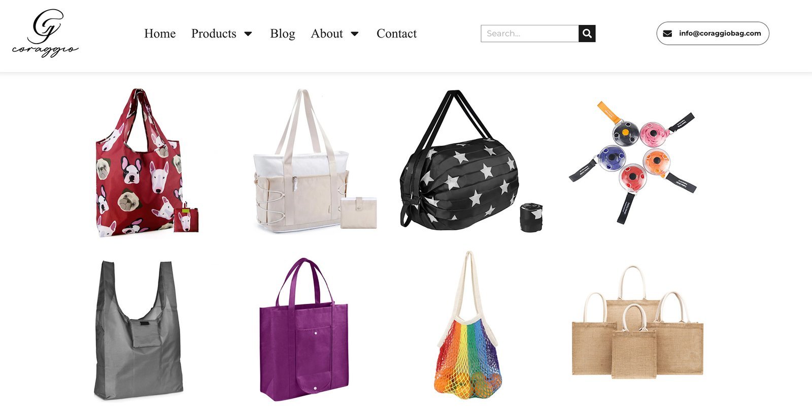 Coraggiobag - Professional Shopping Bag Manufacturer - Free Design - Minimum Order Quantity - Factory Price