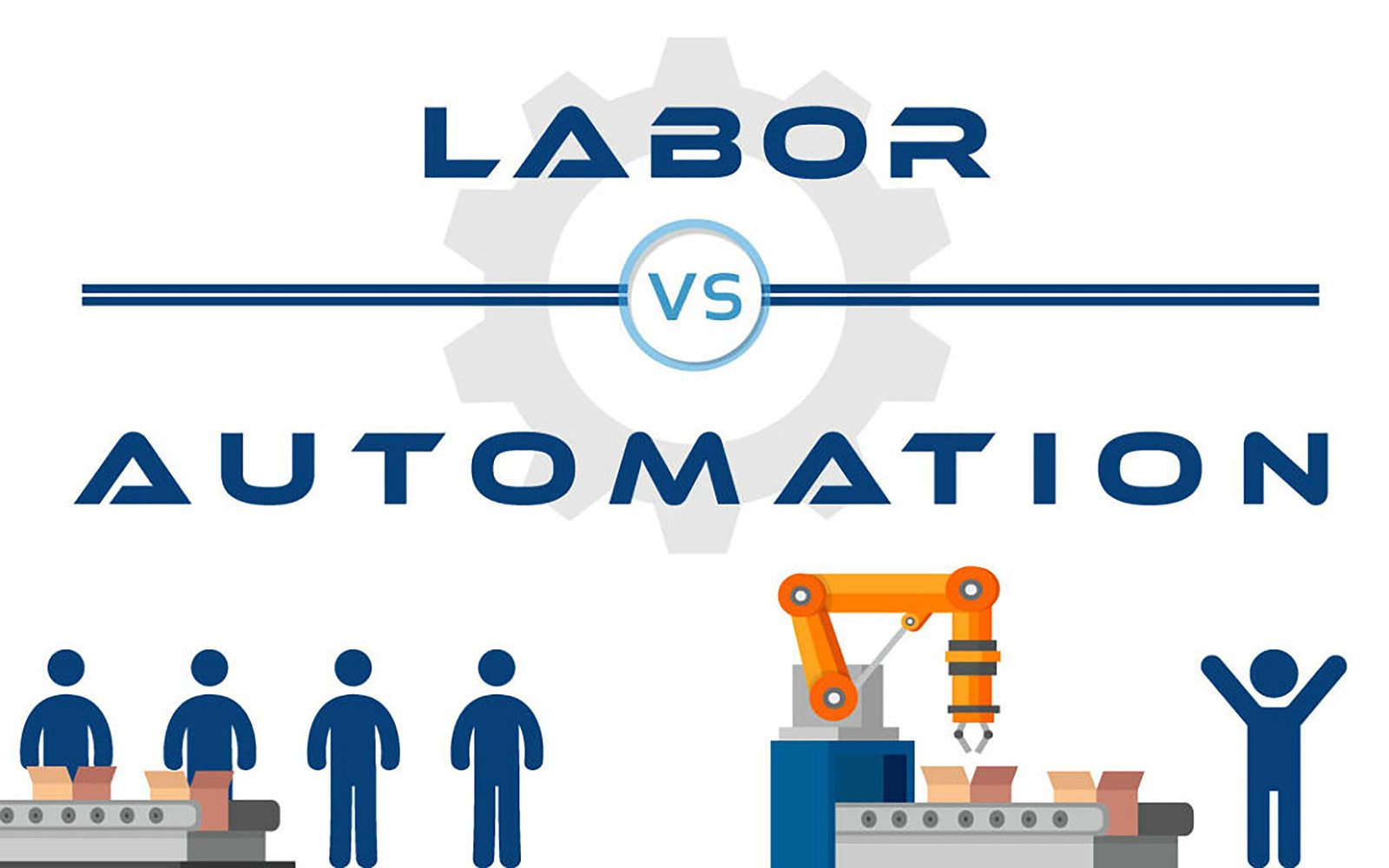Automated sewing machine in factory