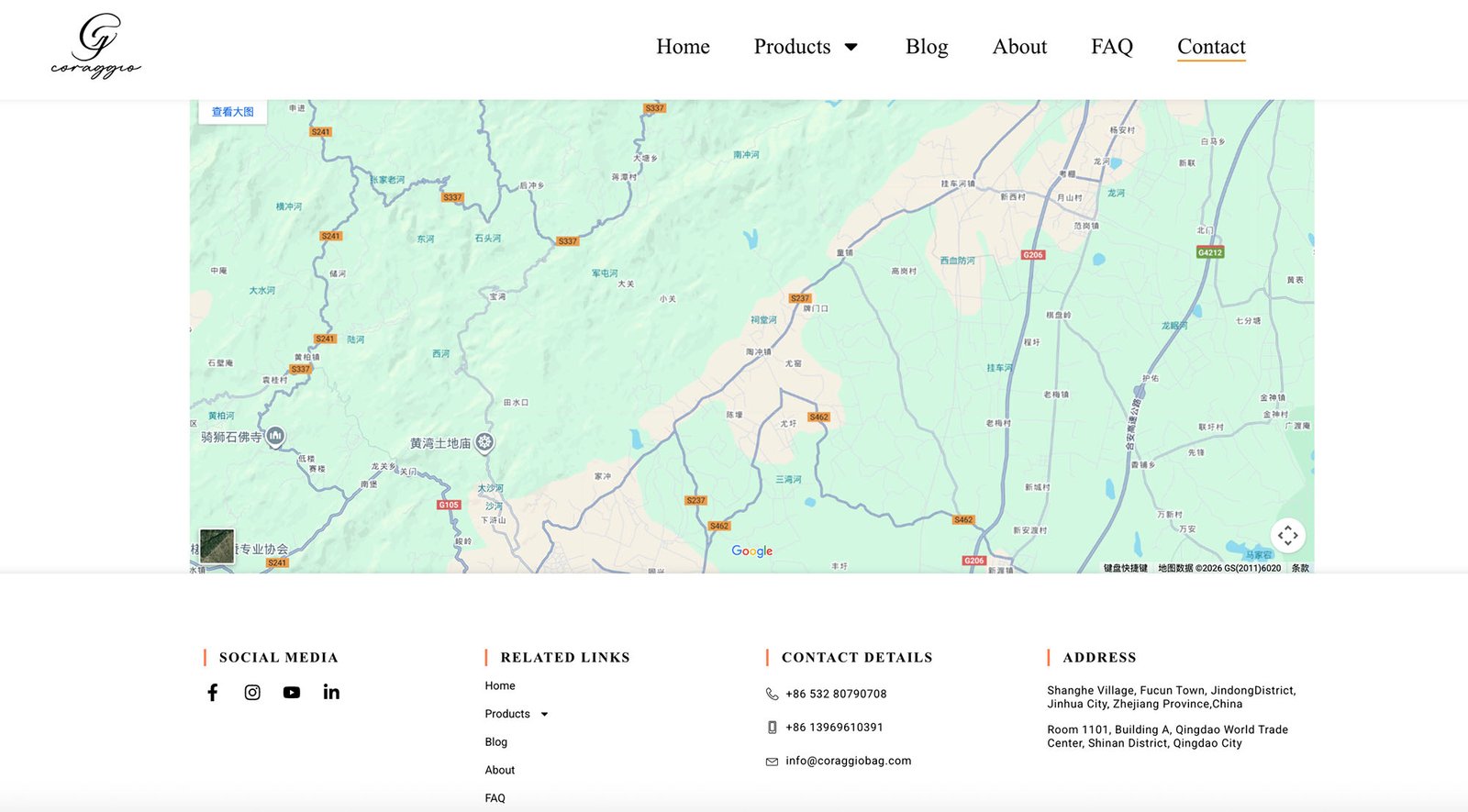 verifying factory address on google maps