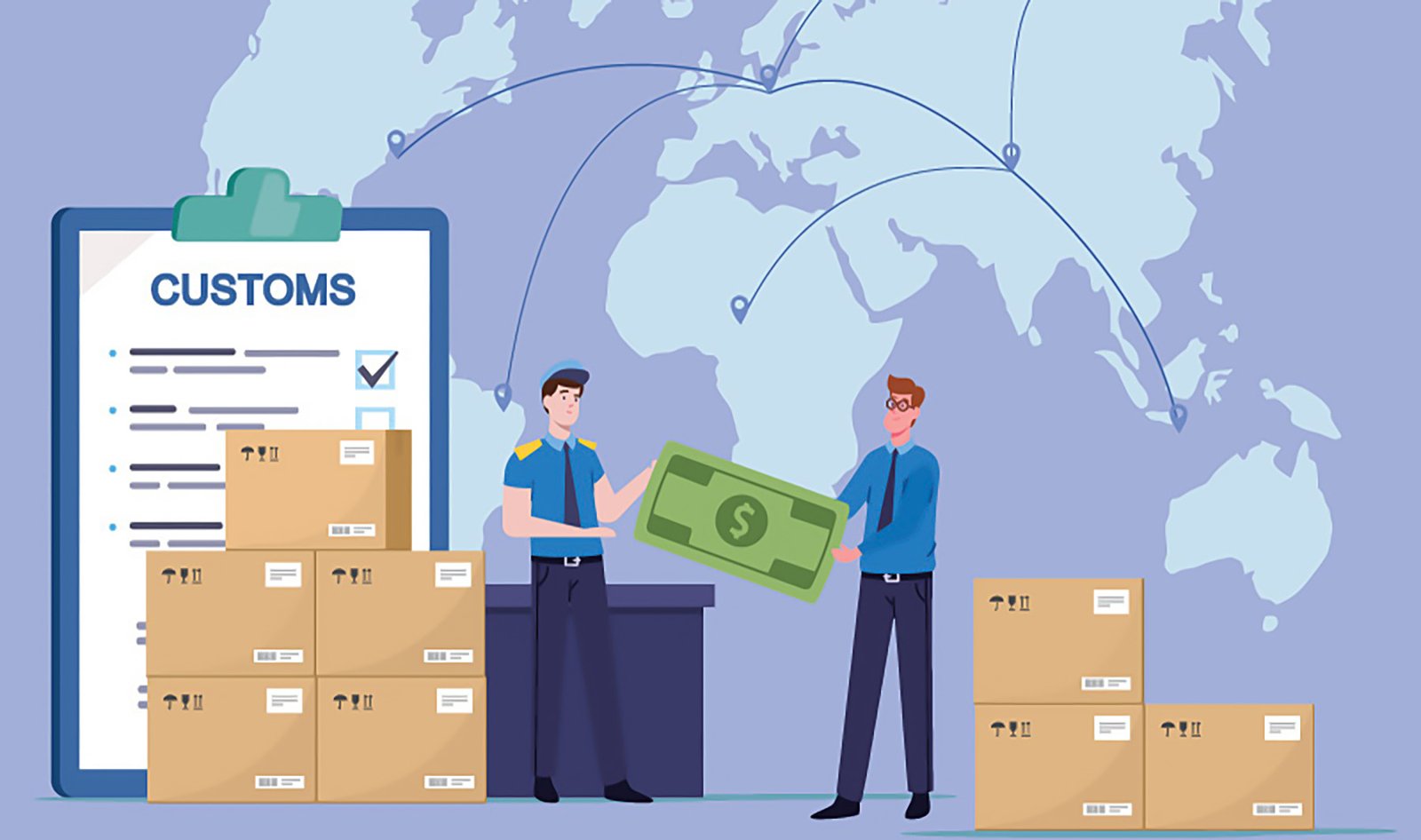 reducing tariff risk for B2B bag buyers