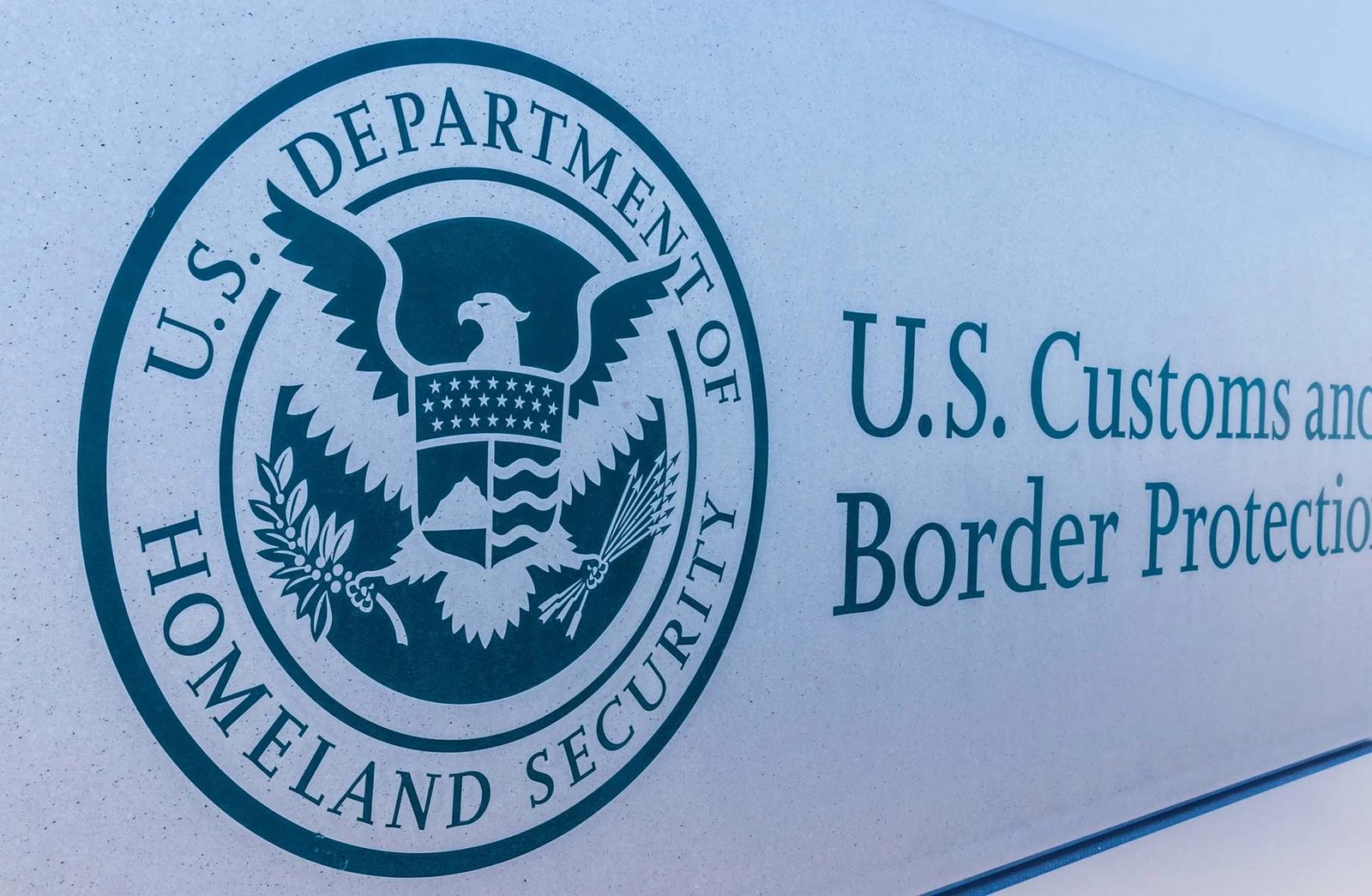 Customs inspection of imported bags