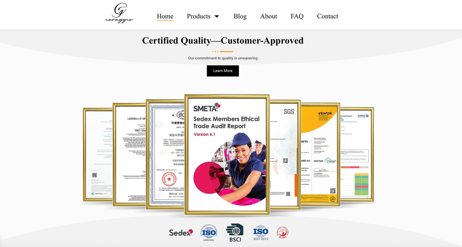 Compliance testing for REACH and CA65 standards