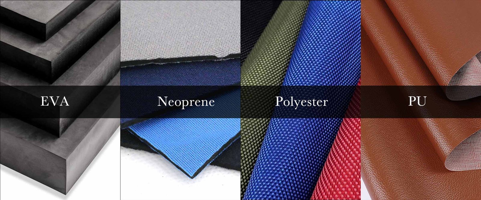 EVA vs Neoprene vs Polyester bag comparison