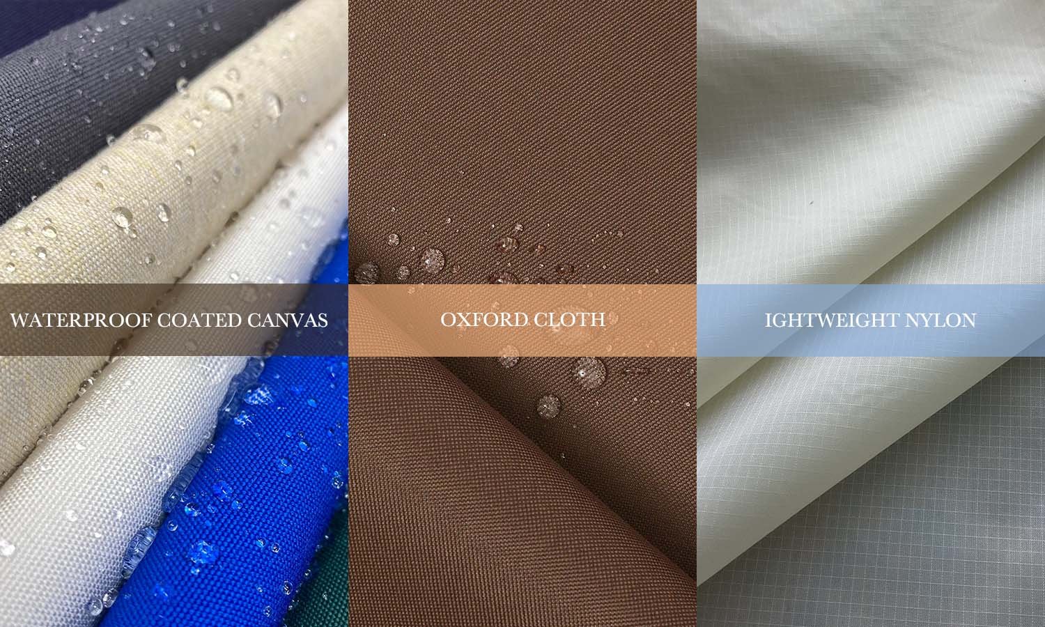 waterproof beach bag materials