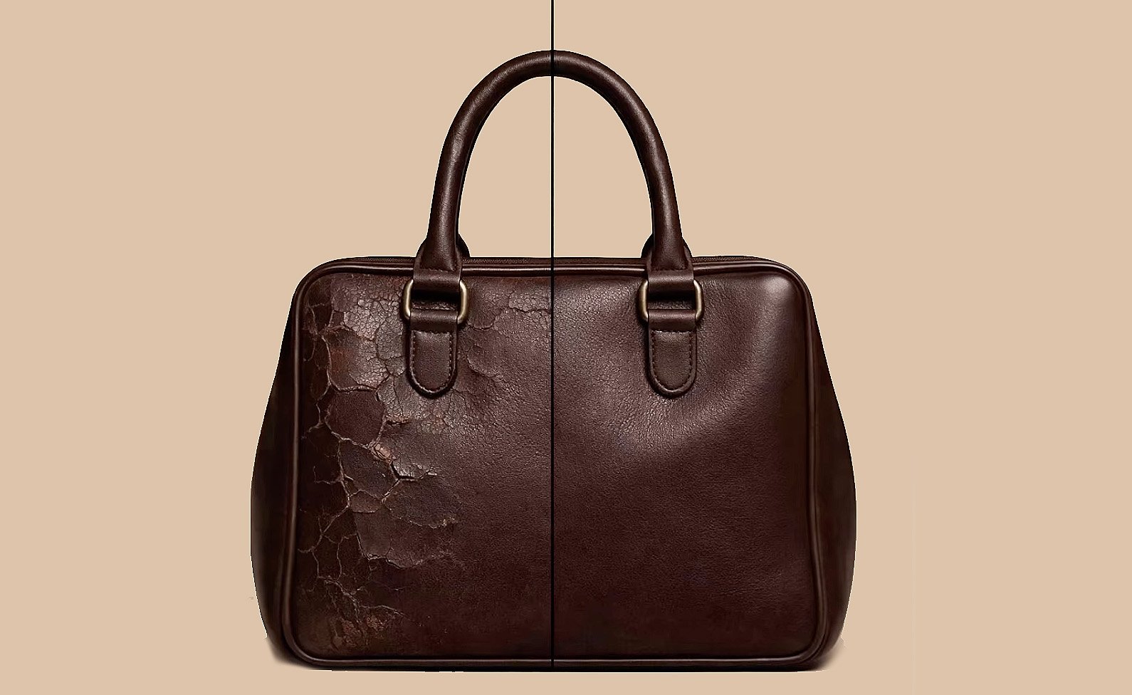 Durability test leather vs PU bag material