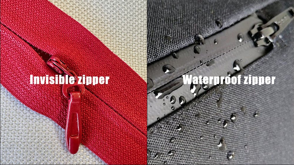 Quality control inspection of bag zippers