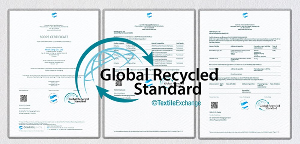 GRS transaction certificate for bag buyers