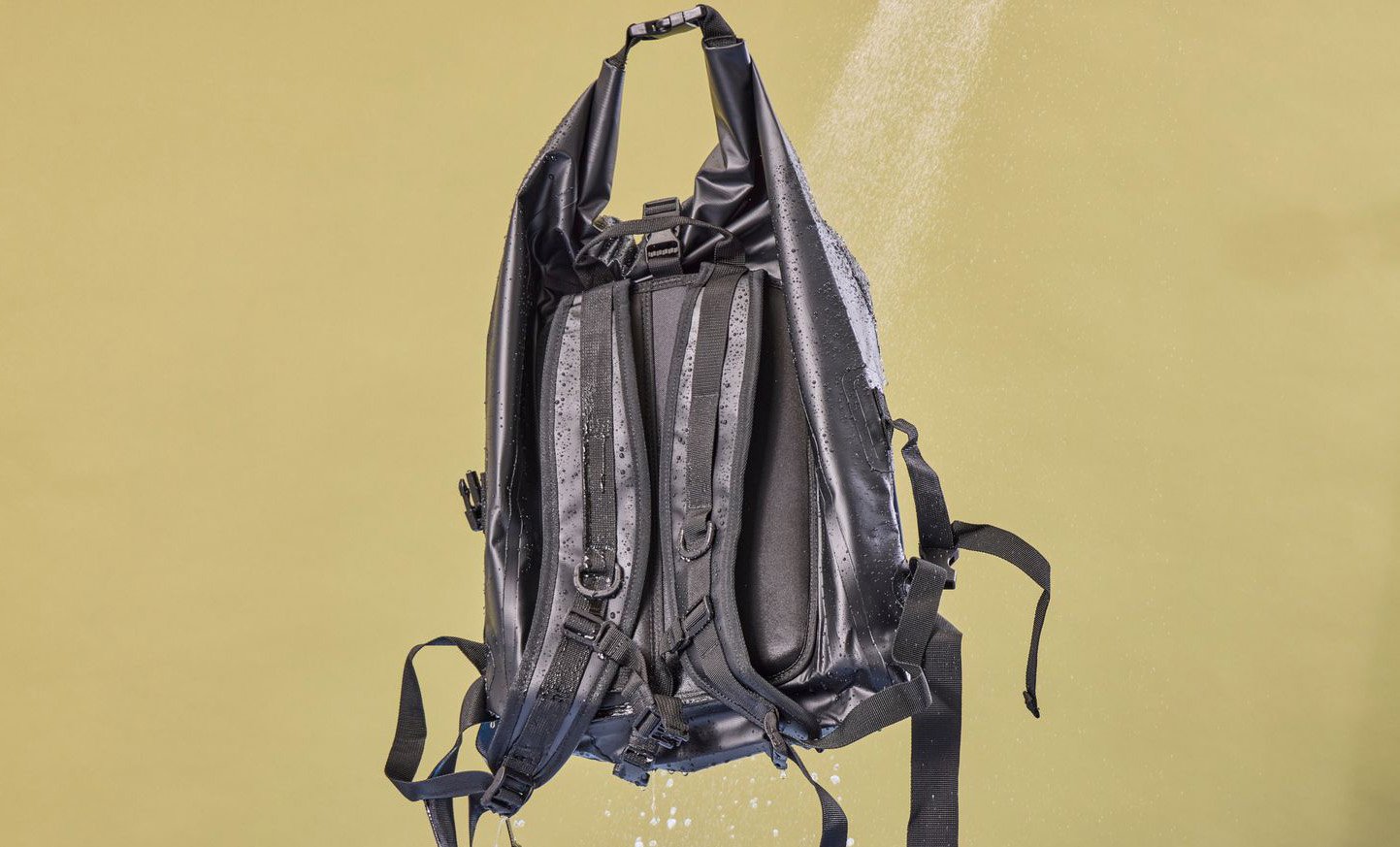 Quality control testing for waterproof bags in factory