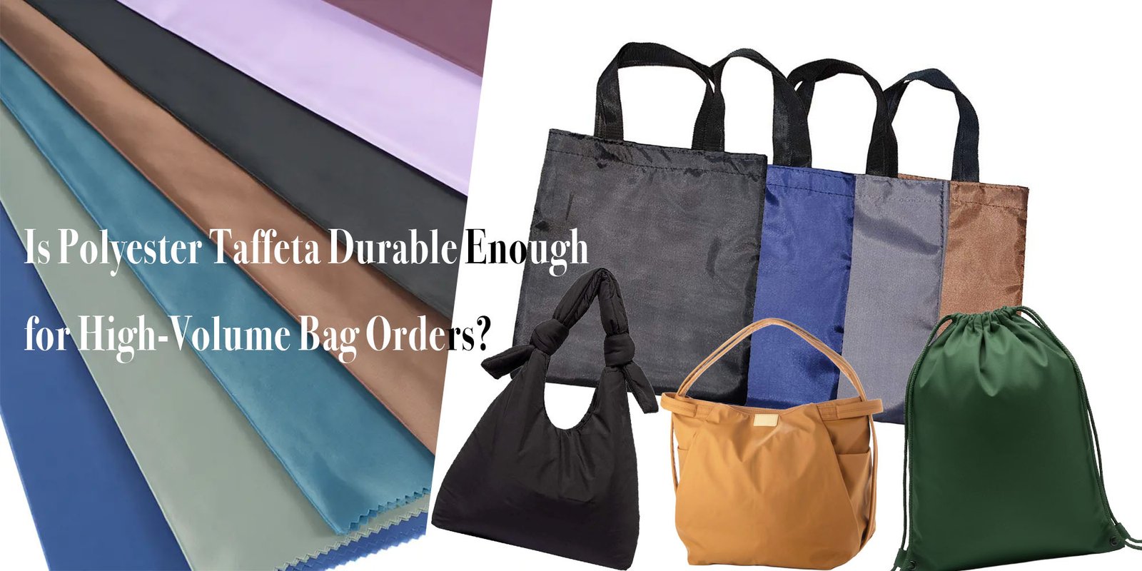 durable polyester taffeta for bulk bags