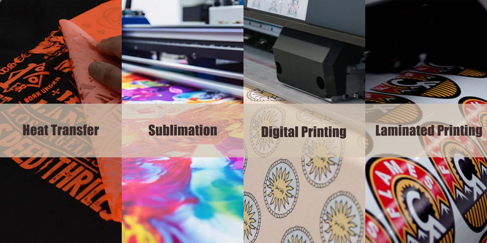 full-color printing process on bags