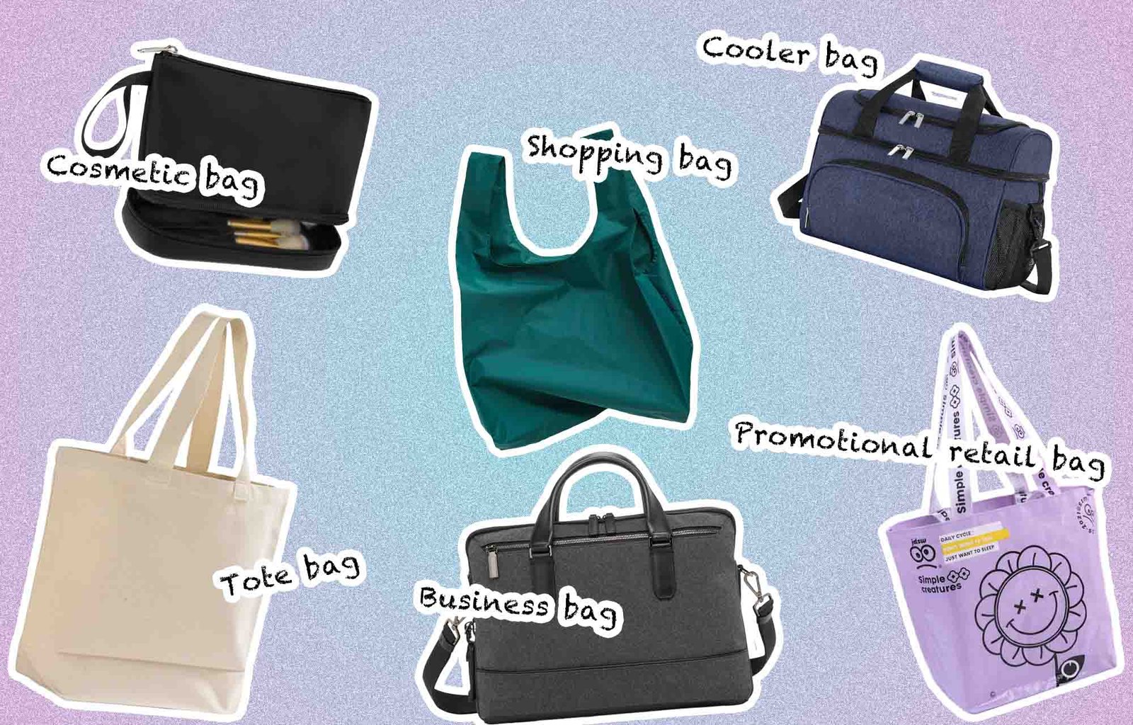 best bags made with woven fabric