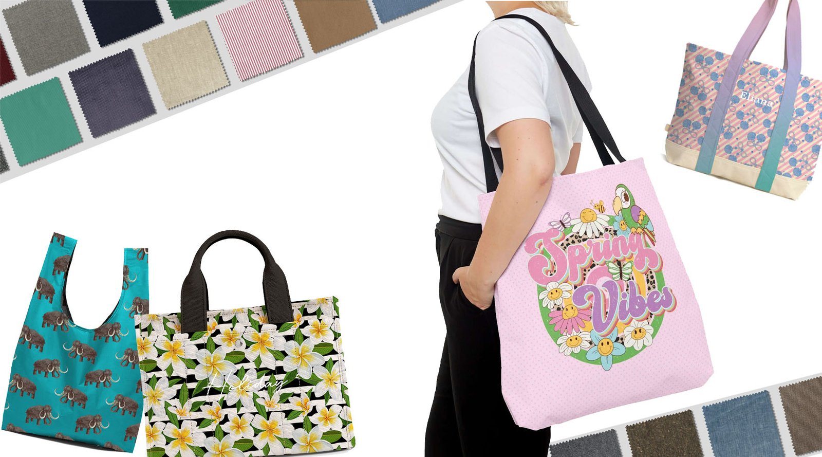 best bag materials for full-color printing