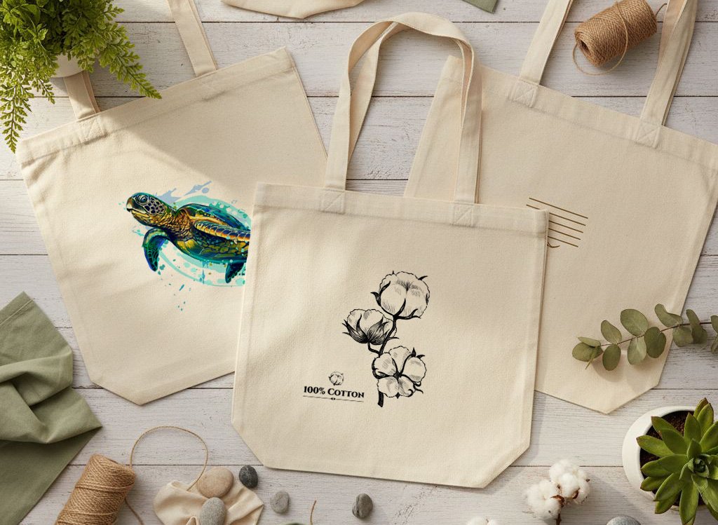 are organic cotton tote bags more sustainable