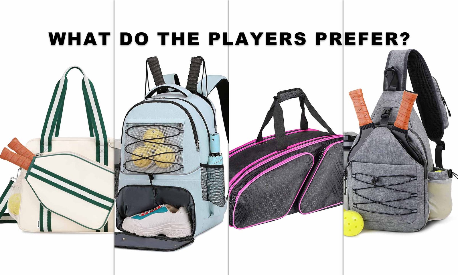 pickleball backpack tote duffle