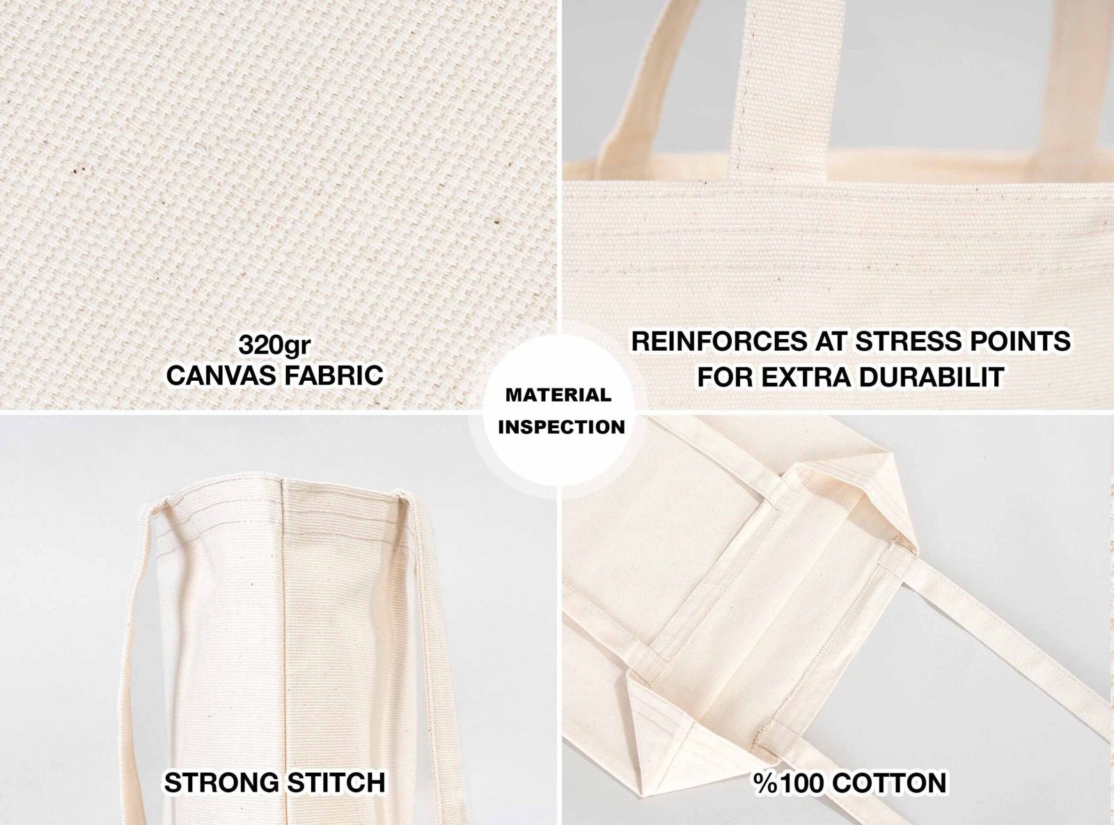 tote bag material inspection