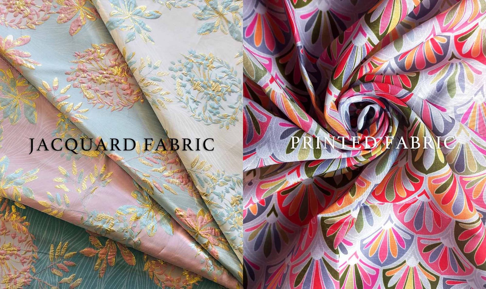 jacquard fabric vs printed fabric