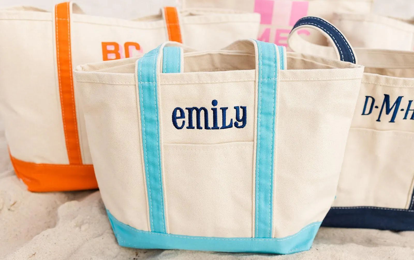 embroidery for bulk bag orders