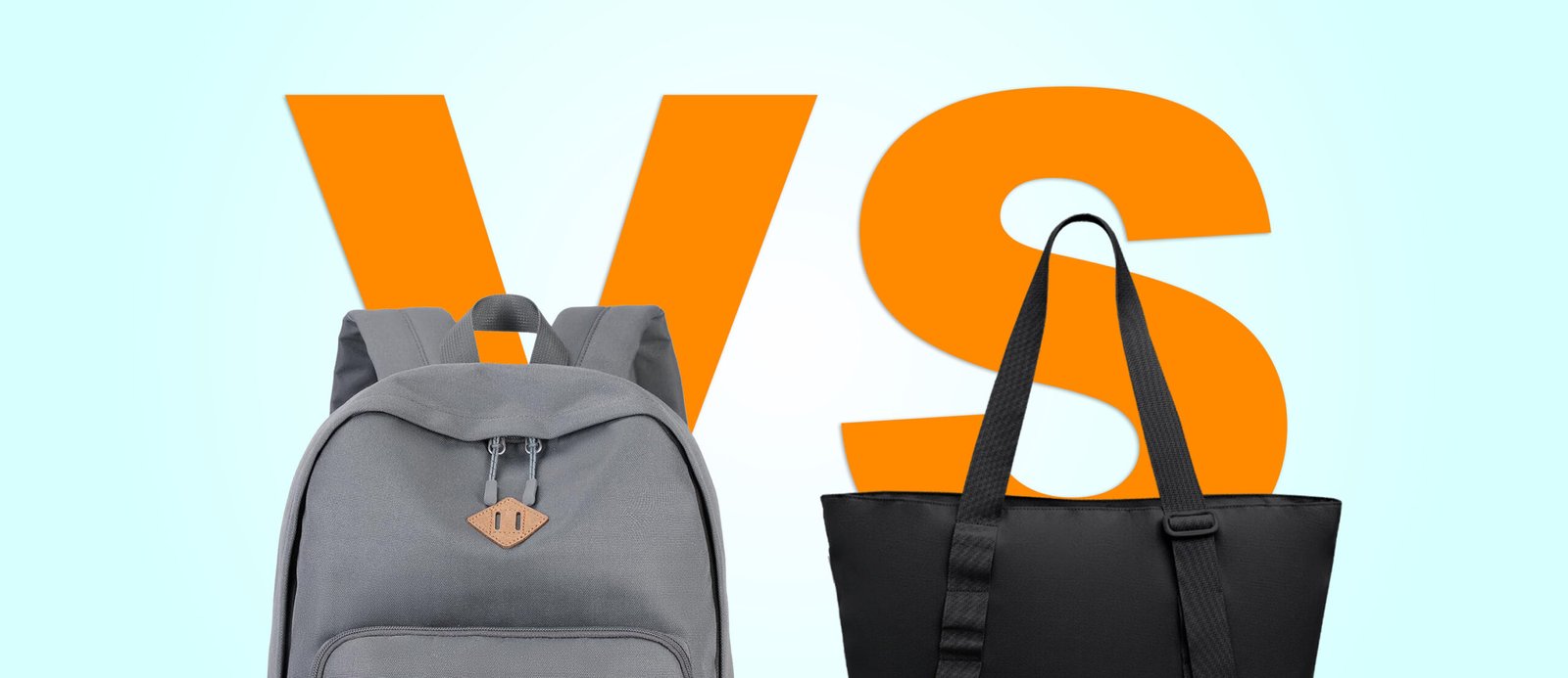 main difference between book tote bag and backpack