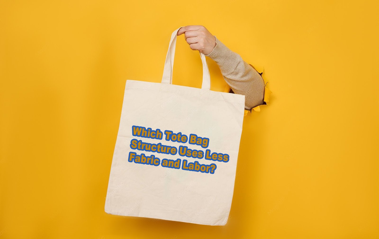 tote bag fabric and labor comparison