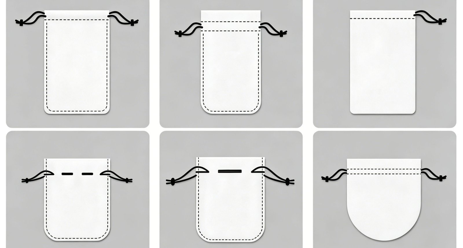 dust bag sizing for retail products