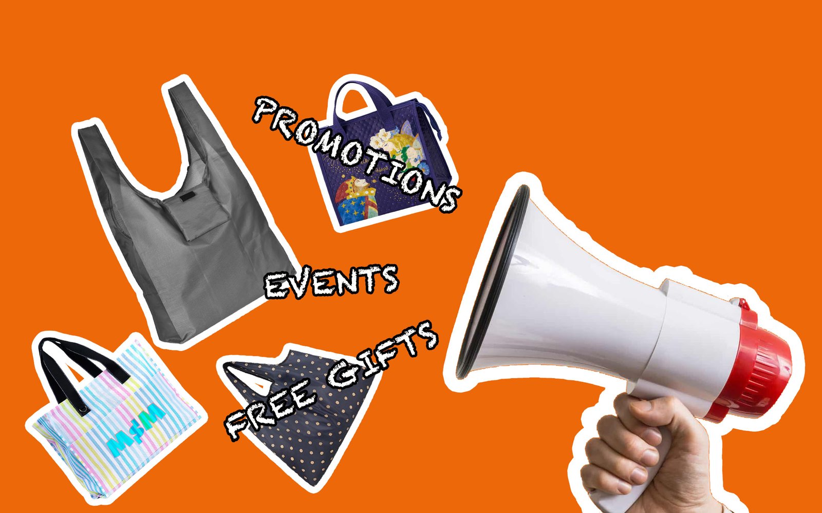 bag with purchase promotion retail tote