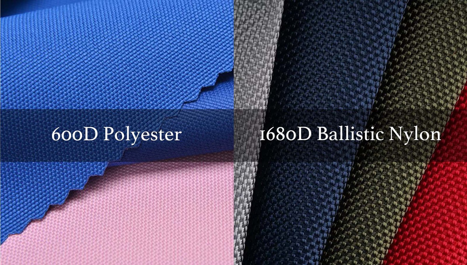 Fabric options for duffle bag OEM production