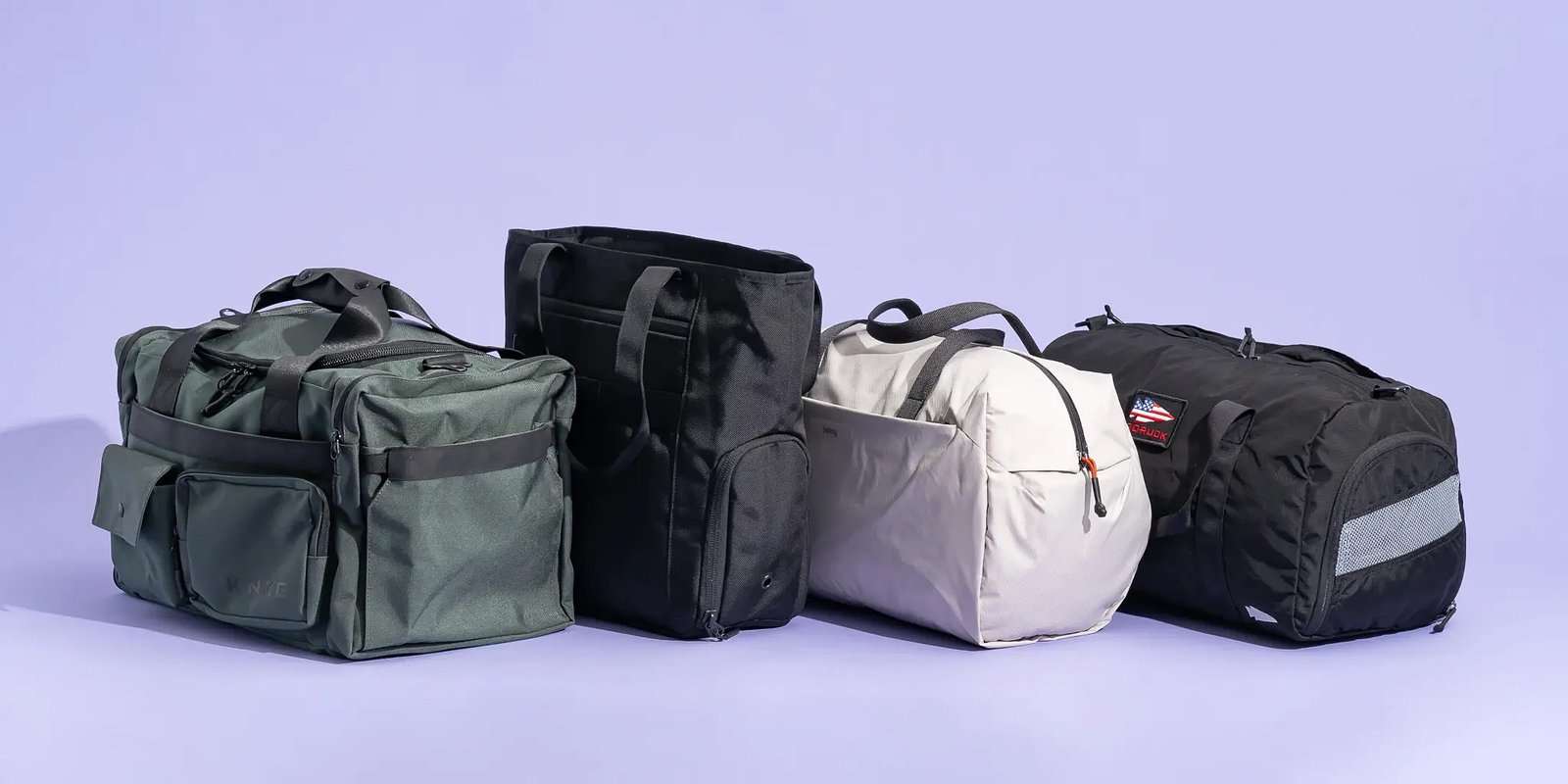 easy clean gym bag materials