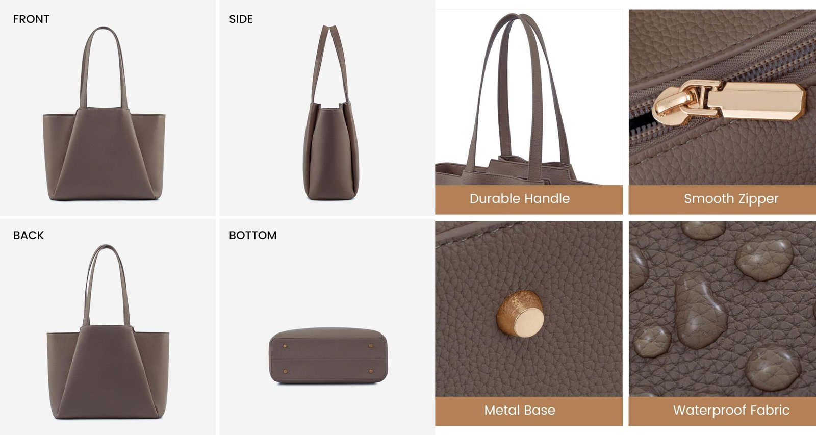 premium office handbag materials