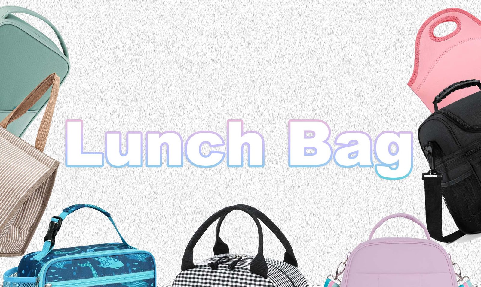 lunch bag handles and closures