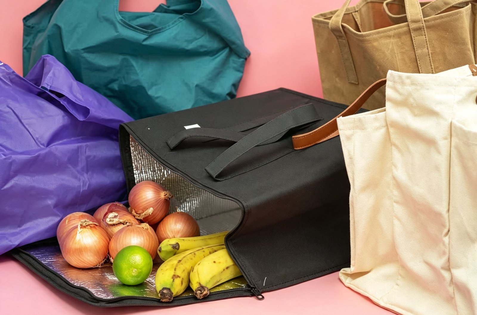 retail buyers sourcing reusable insulated grocery bags for supermarkets