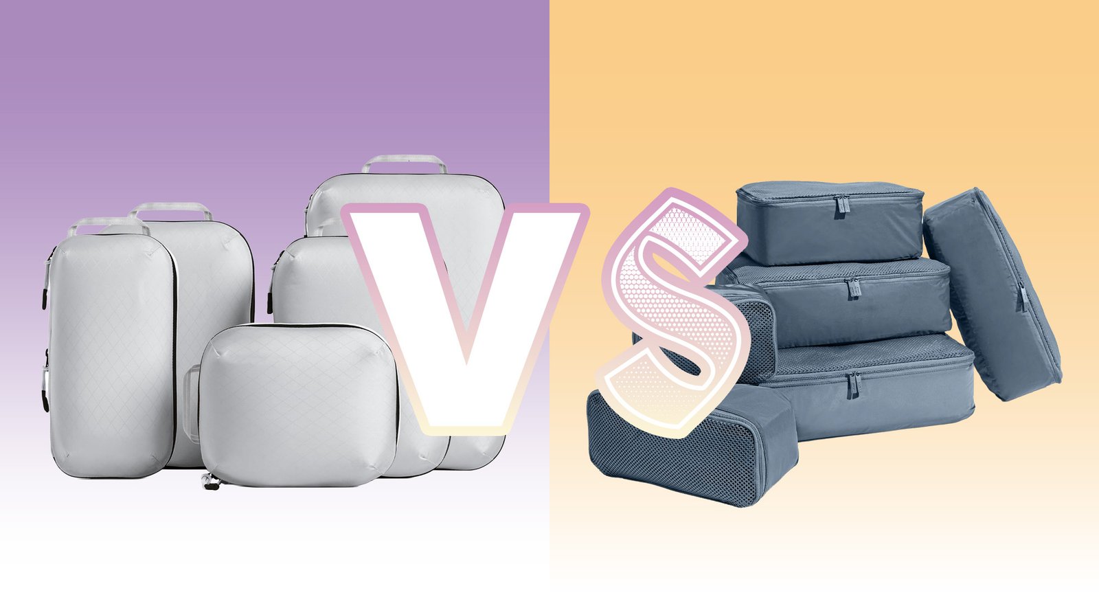 mesh vs solid packing cubes