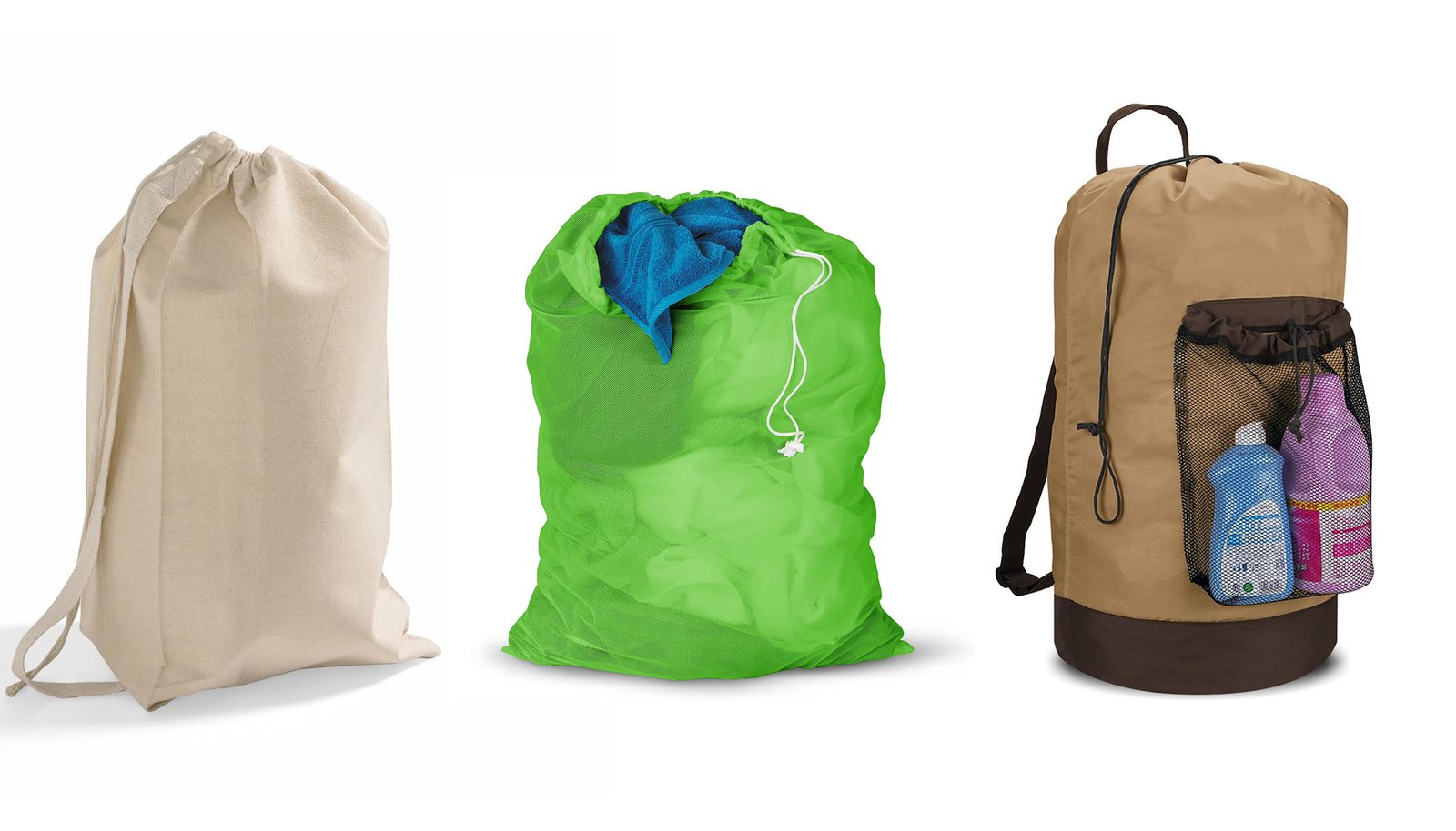 drawstring laundry bags uses