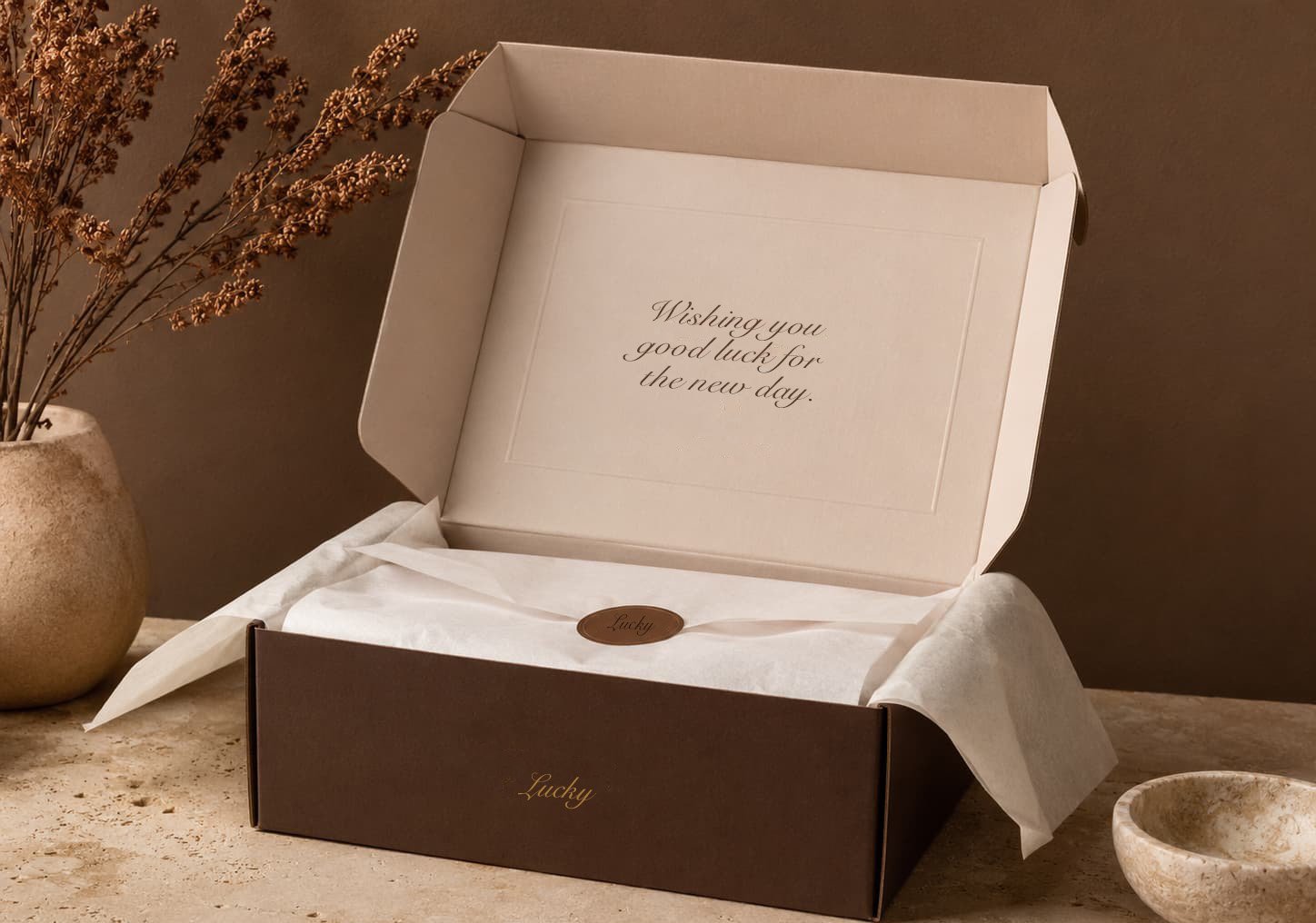 product presentation box for ecommerce