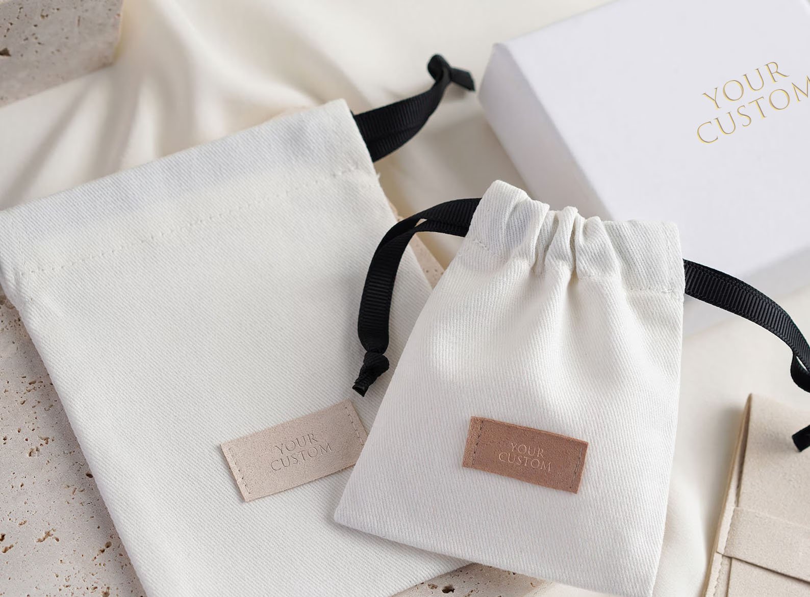 custom small travel jewelry bags for gift shop sets