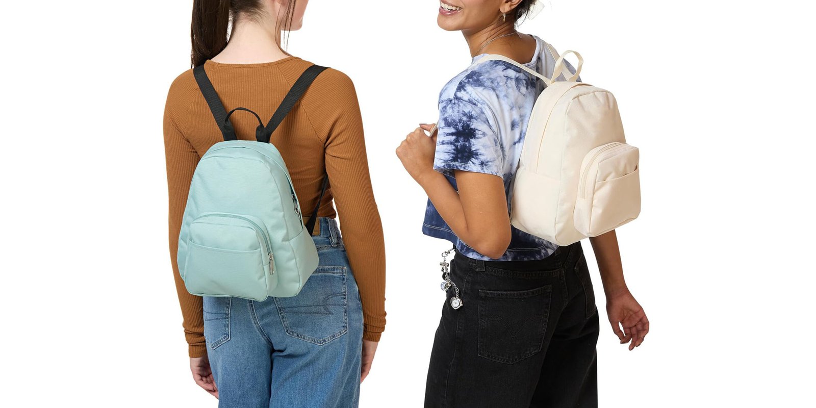 corporate mini backpacks in company gift kits