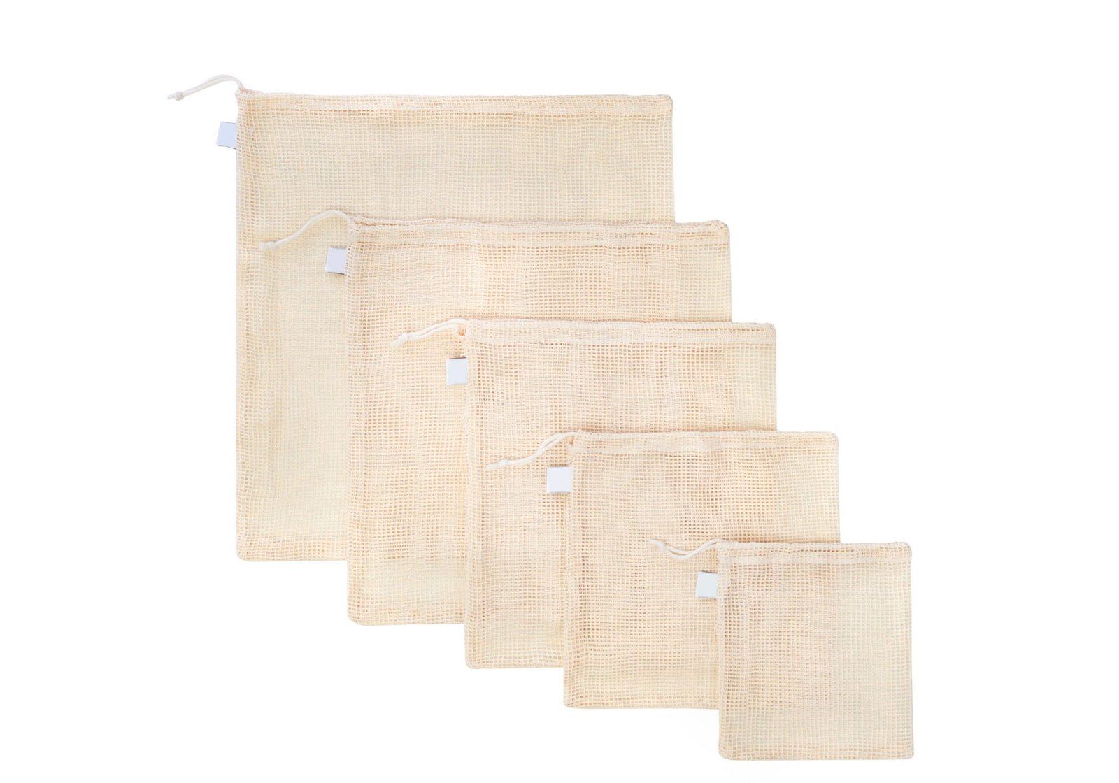 reusable mesh produce bag sizes and set quantity planning