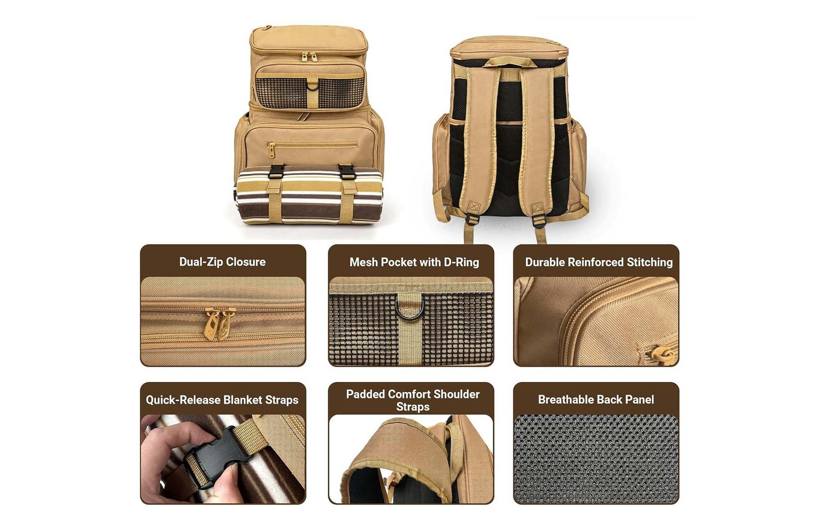 bulk order testing checklist for insulated picnic backpacks