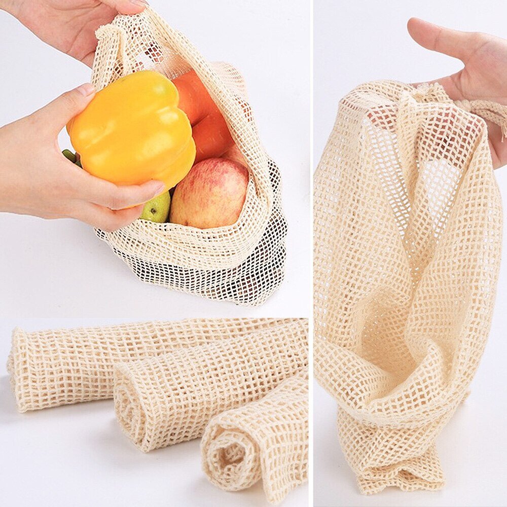 testing reusable mesh produce bags before retail launch