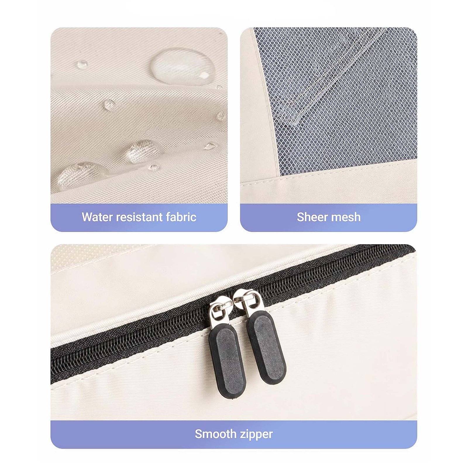 8-Piece Travel Packing Cube Set