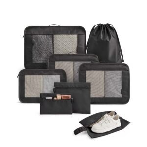 8-Piece Travel Packing Cube Set
