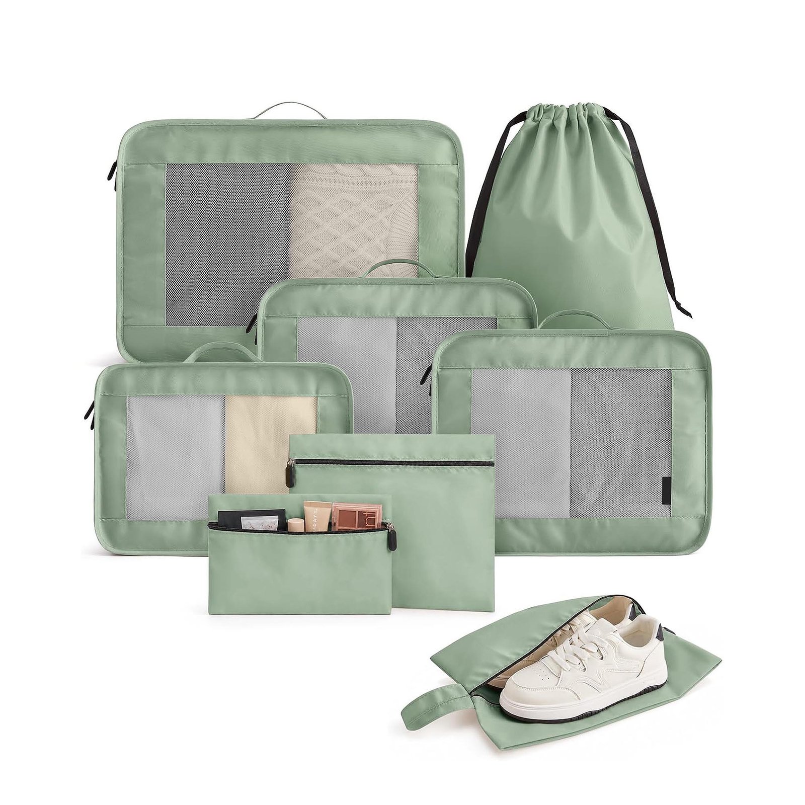 8-Piece Travel Packing Cube Set
