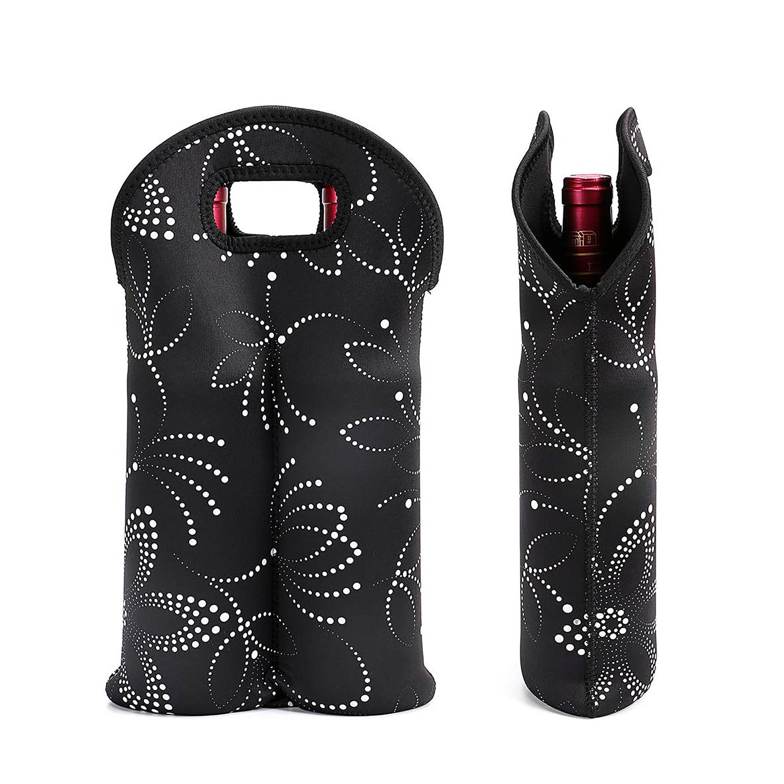 Insulated Neoprene Bottle Cooler Bag